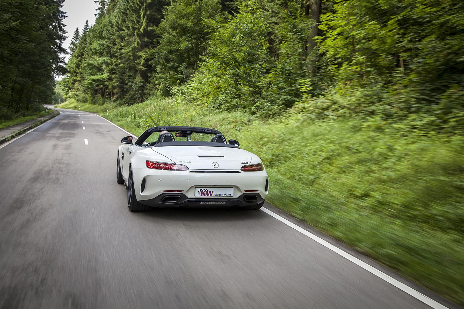 KW Coilover suspension V3 inox (incl. deactivation for electronic dampers) MERCEDES-BENZ AMG GT Roadster (R190) 11/2016-