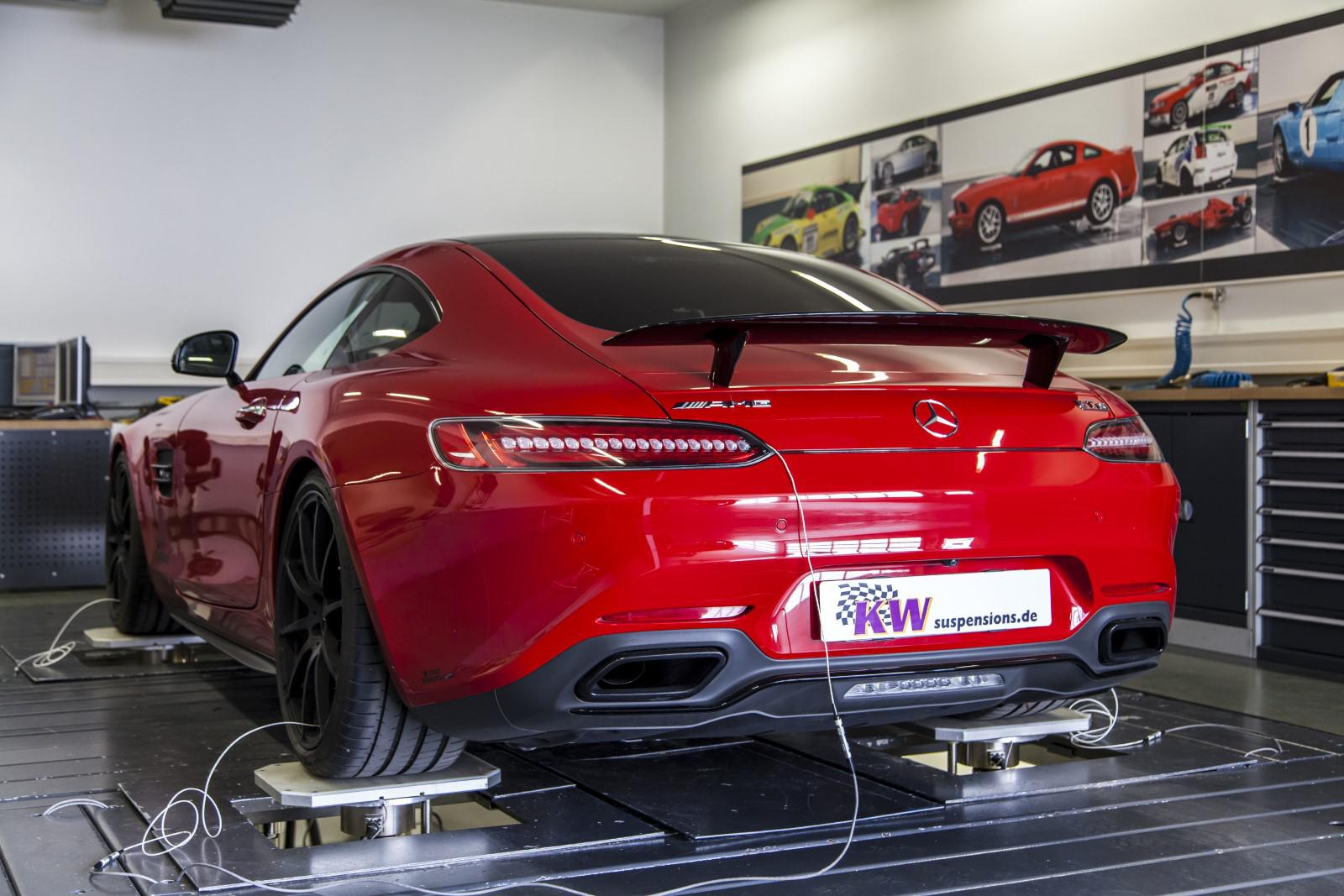 KW Coilover suspension V3 aluminium (incl. deactivation for electronic dampers) MERCEDES-BENZ AMG GT (C190) 10/2014-