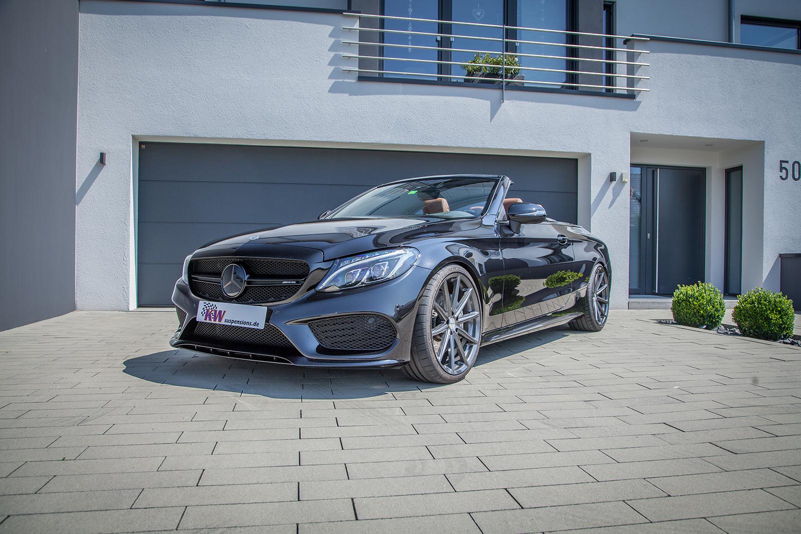 KW Coilover suspension V3 inox (incl. deactivation for electronic dampers) MERCEDES-BENZ C-CLASS T-Model (S205) 09/2014-