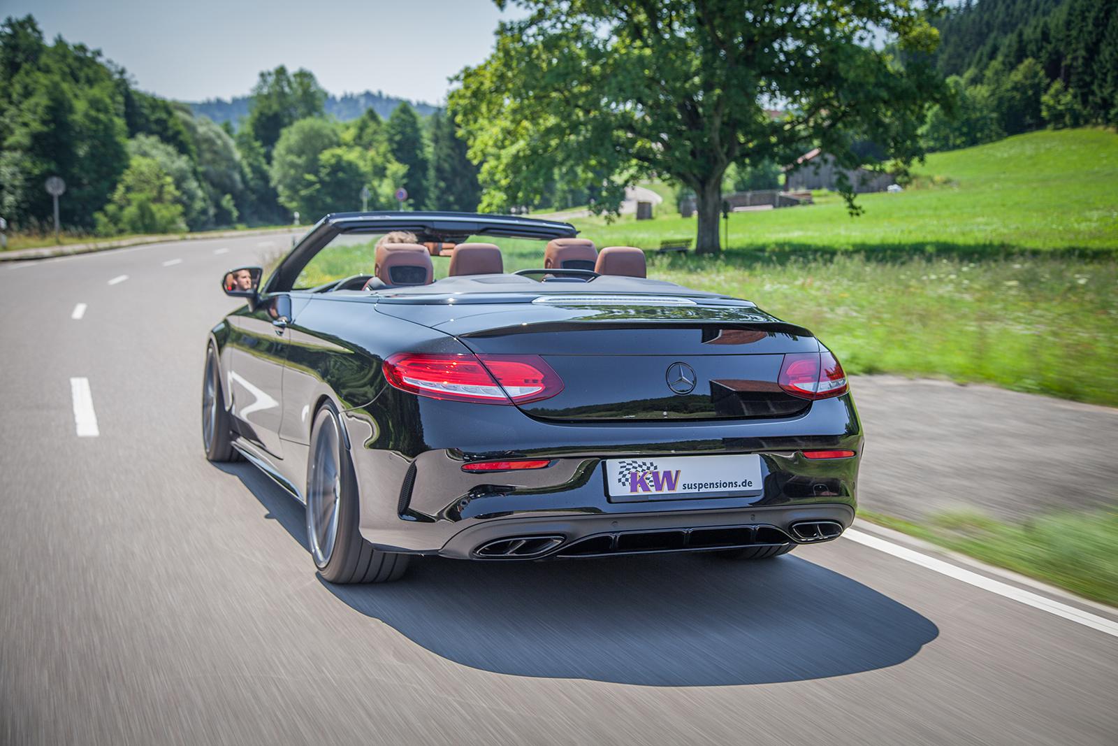 KW Coilover suspension V3 inox (incl. deactivation for electronic dampers) MERCEDES-BENZ C-CLASS T-Model (S205) 09/2014-