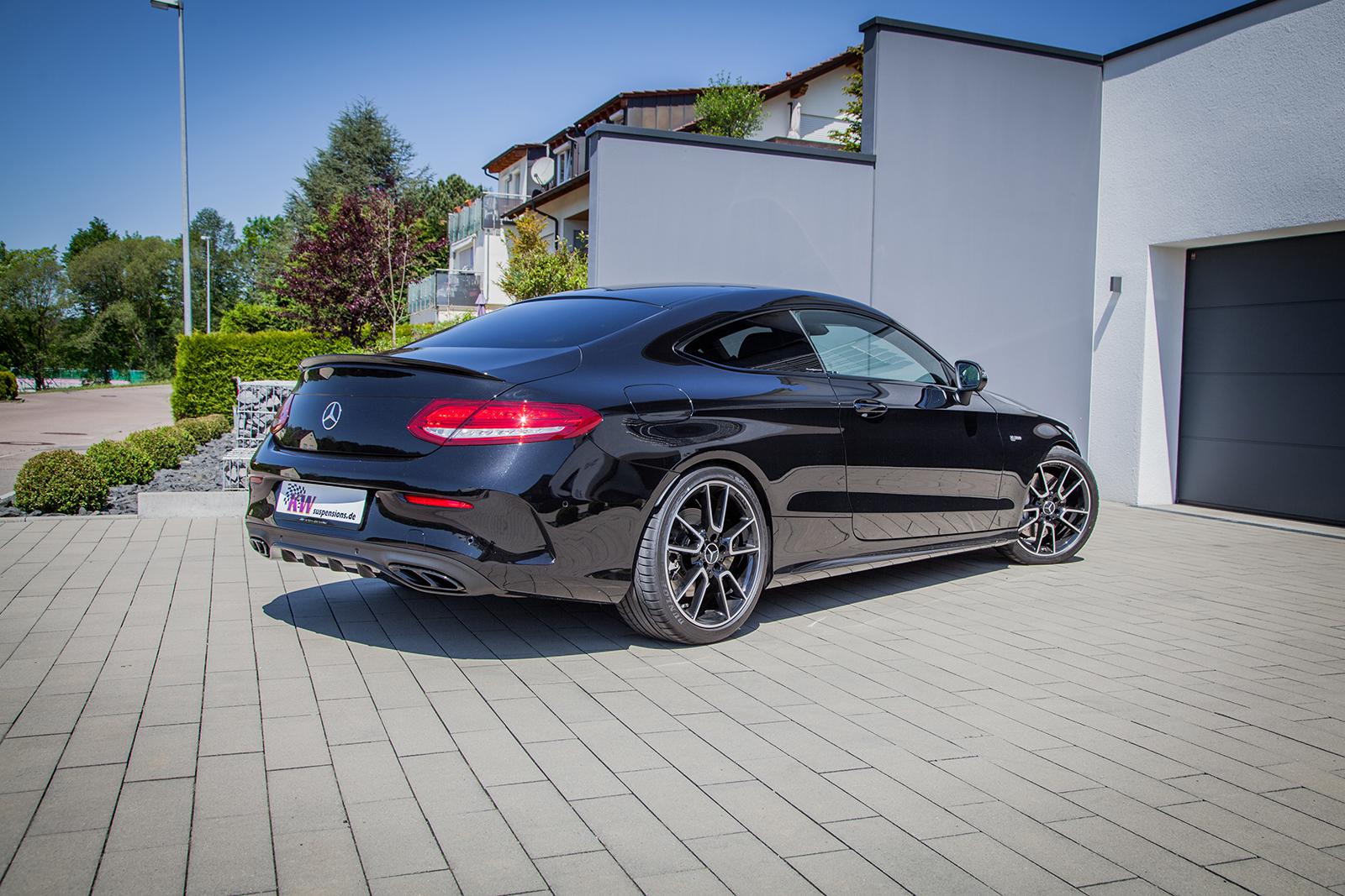 KW Coilover suspension V3 inox (incl. deactivation for electronic dampers) MERCEDES-BENZ C-CLASS (W205) 07/2013-