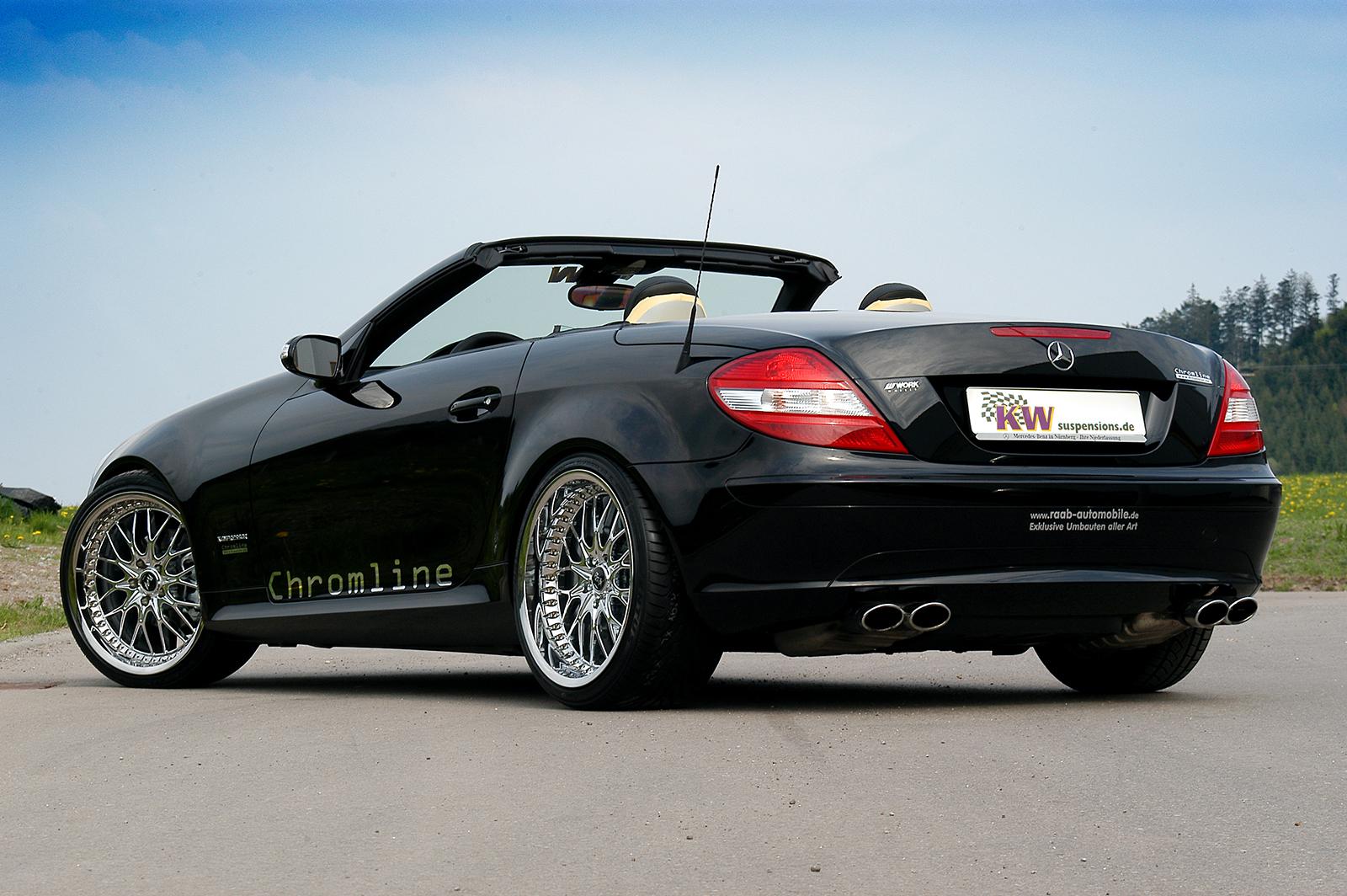 KW Coilover suspension V1 inox MERCEDES-BENZ SLK (R171) 03/2004-12/2011