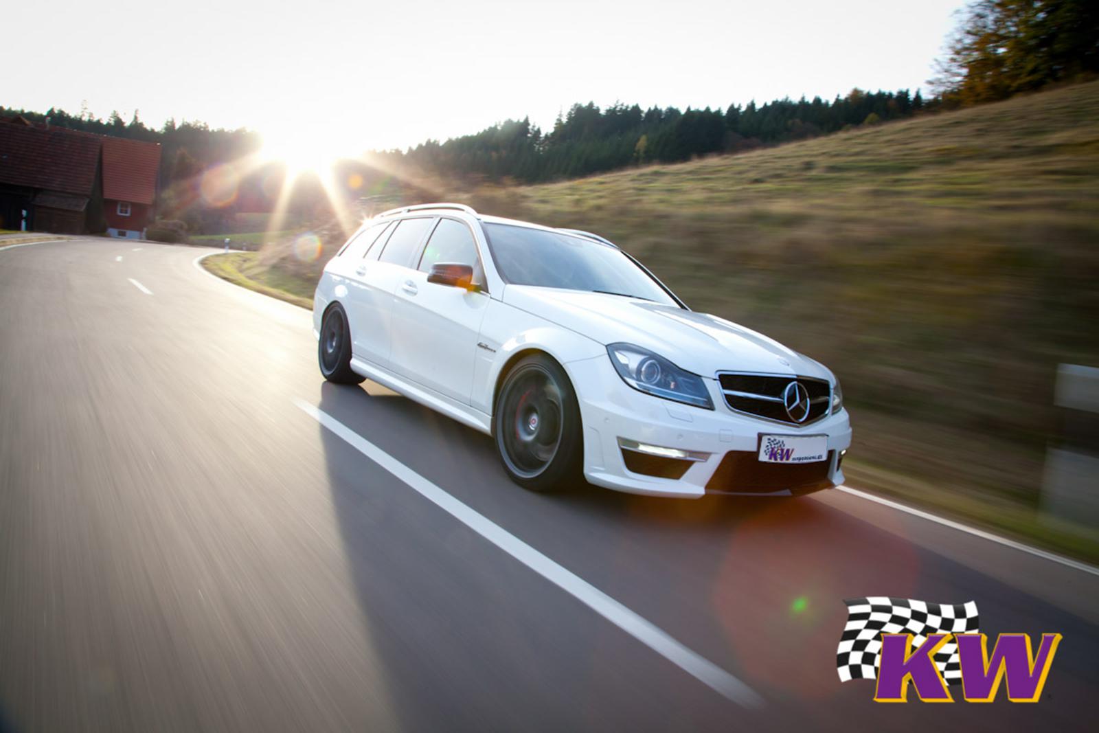 KW Coilover suspension V3 inox MERCEDES-BENZ C-CLASS T-Model (S205) 09/2014- (35225084)