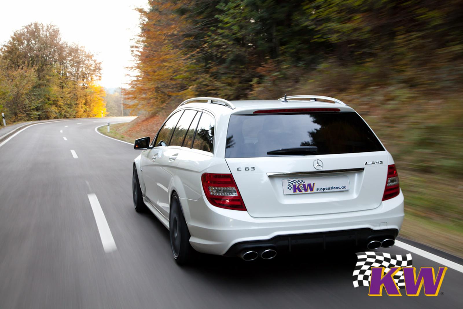 KW Coilover suspension V3 inox MERCEDES-BENZ C-CLASS T-Model (S205) 09/2014- (35225084)