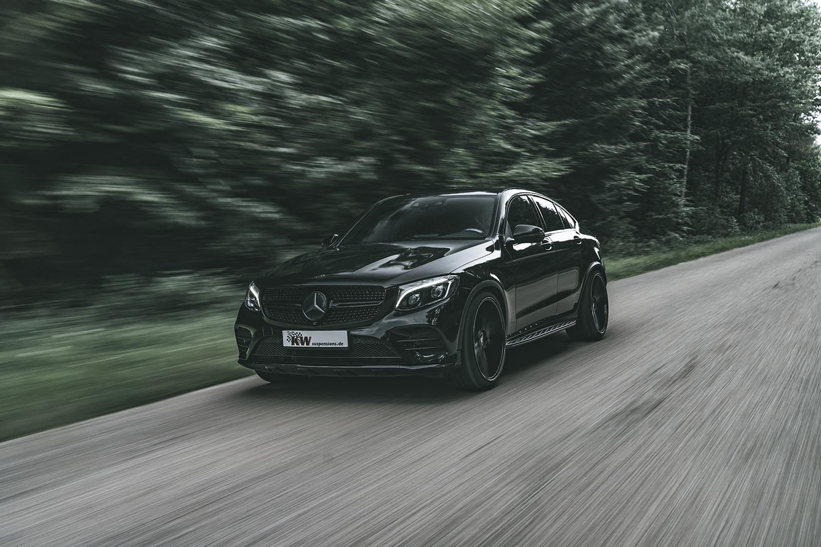 KW Coilover suspension V3 inox MERCEDES-BENZ GLC (X253) 06/2015-