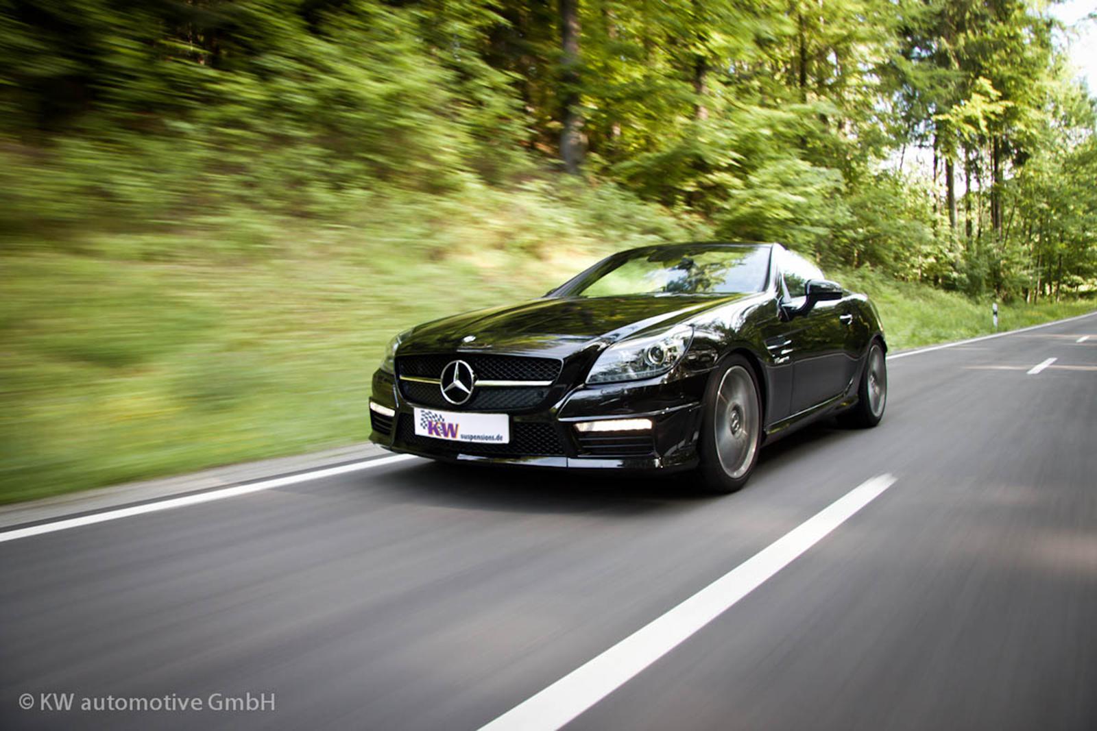 KW Coilover suspension V3 inox MERCEDES-BENZ SLC (R172) 01/2016-