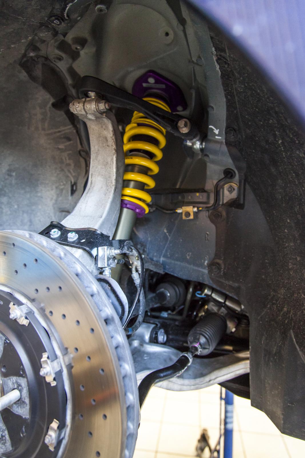 KW Coilover suspension V3 inox NISSAN GT-R (R35) 12/2007-