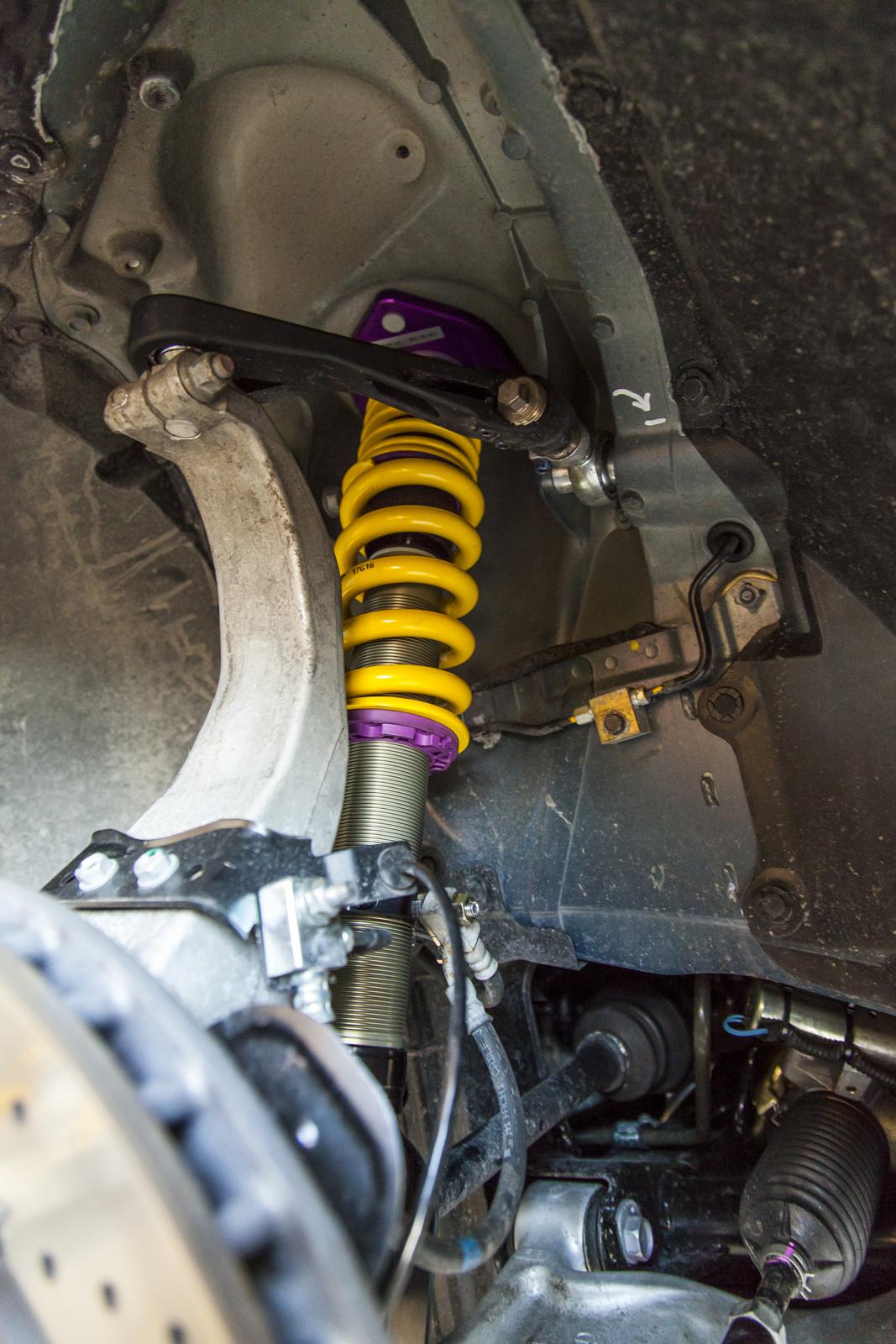 KW Coilover suspension V3 inox (incl. deactivation for electronic dampers) NISSAN GT-R (R35) 12/2007-