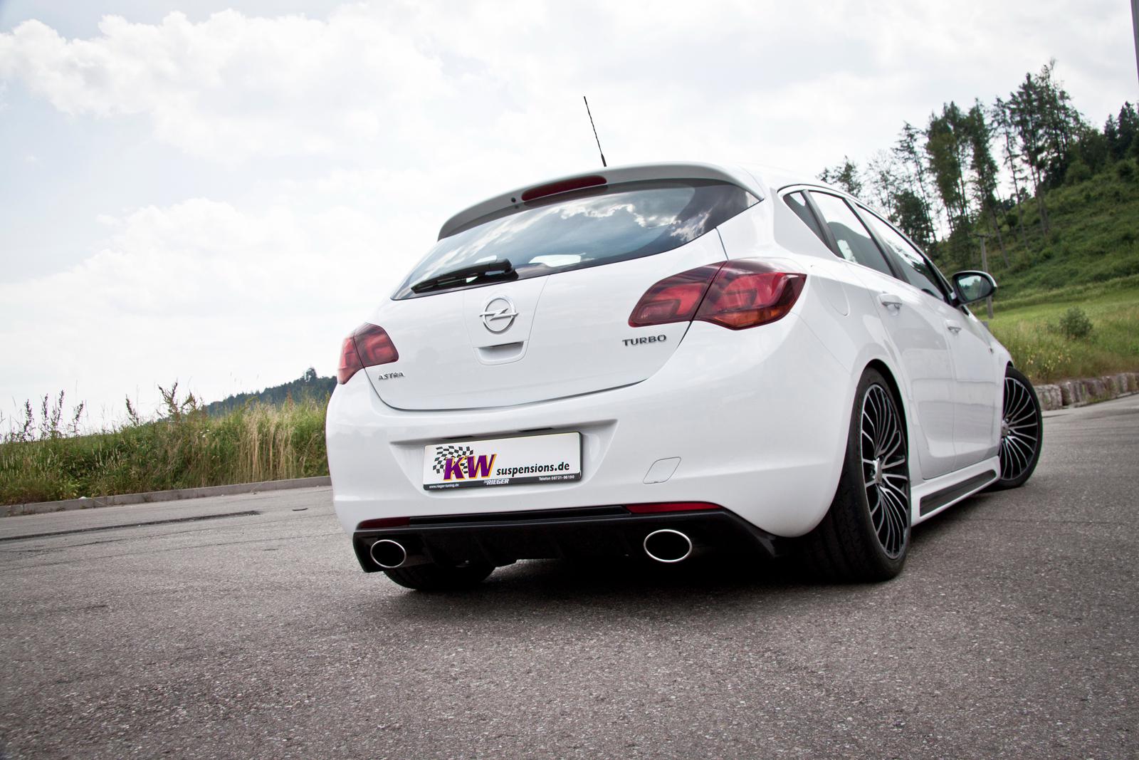 KW Coilover suspension V1 inox (incl. deactivation for electronic dampers) OPEL ASTRA J (P10) 09/2009-10/2015
