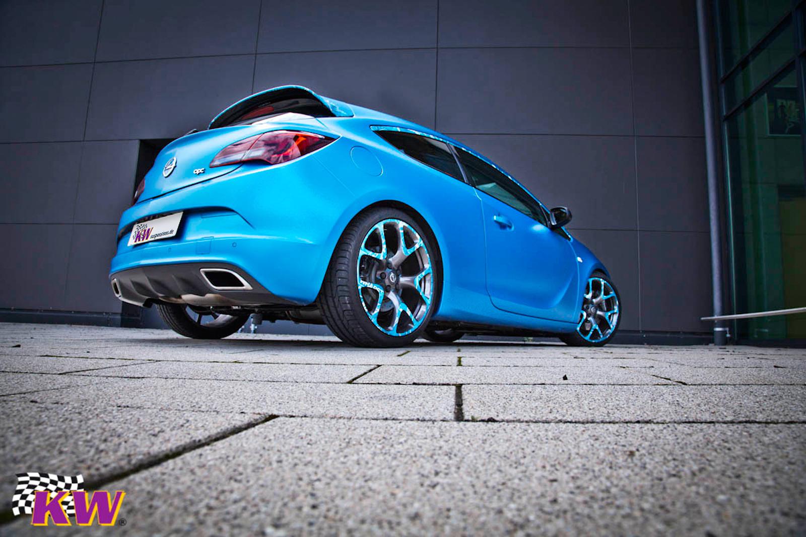KW Coilover suspension V3 inox OPEL ASTRA J Coupe 10/2011-