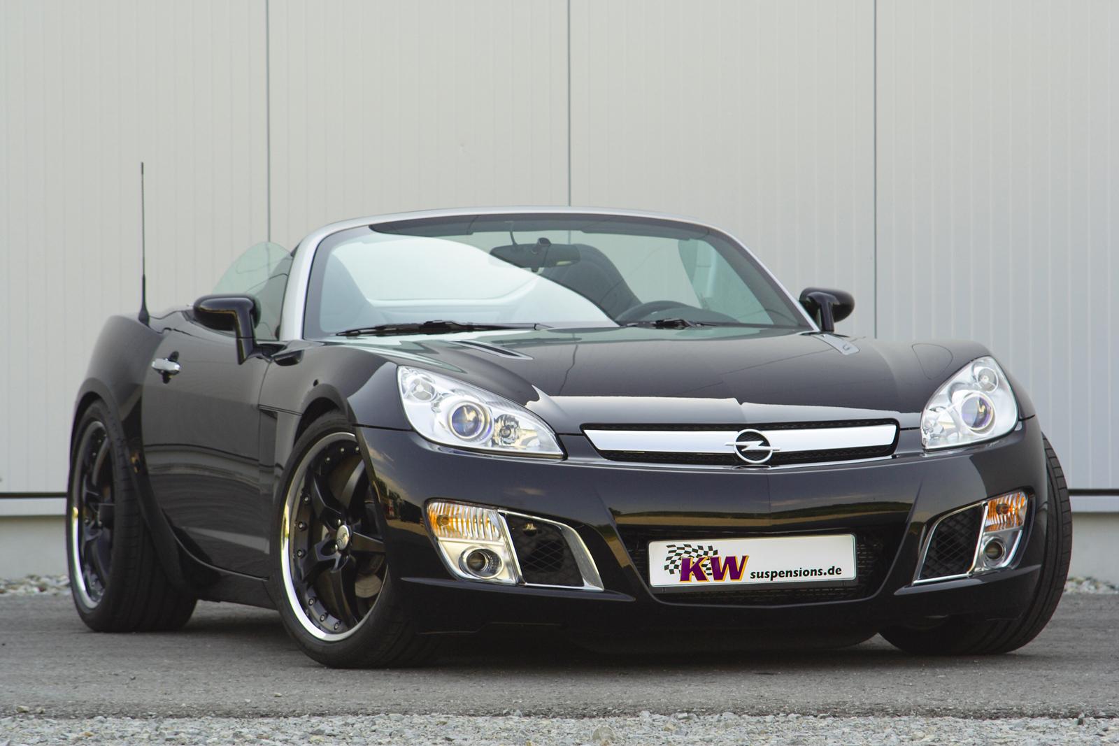 KW Coilover suspension V1 inox OPEL GT Convertible (M07) 06/2007-12/2011