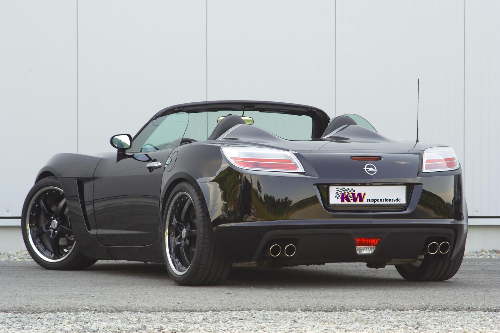 KW Coilover suspension V1 inox OPEL GT Convertible (M07) 06/2007-12/2011