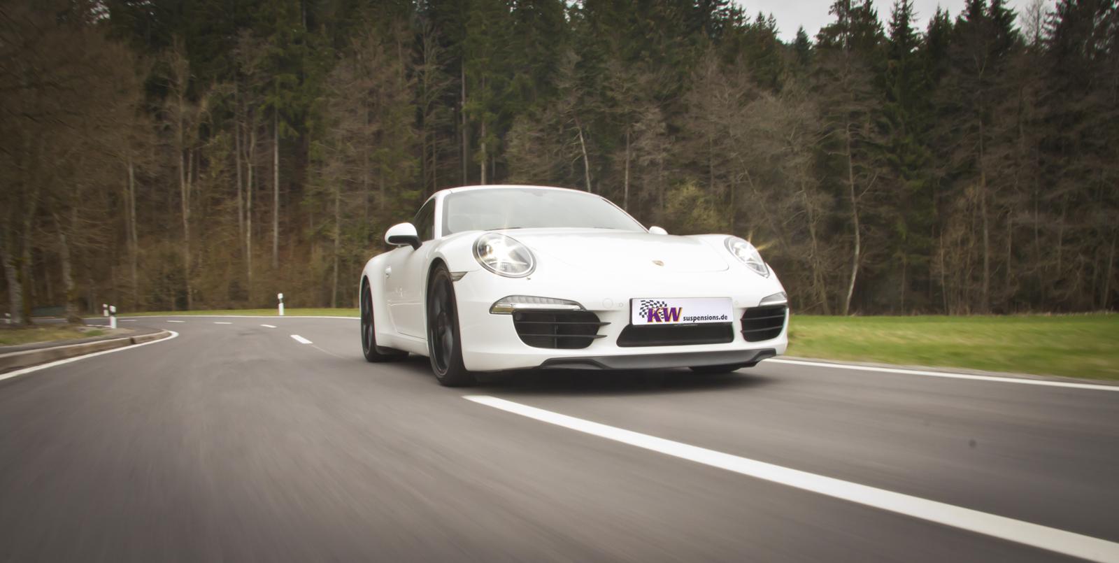 KW Coilover suspension V3 inox PORSCHE 911 Targa (991) 05/2014- (35271046)