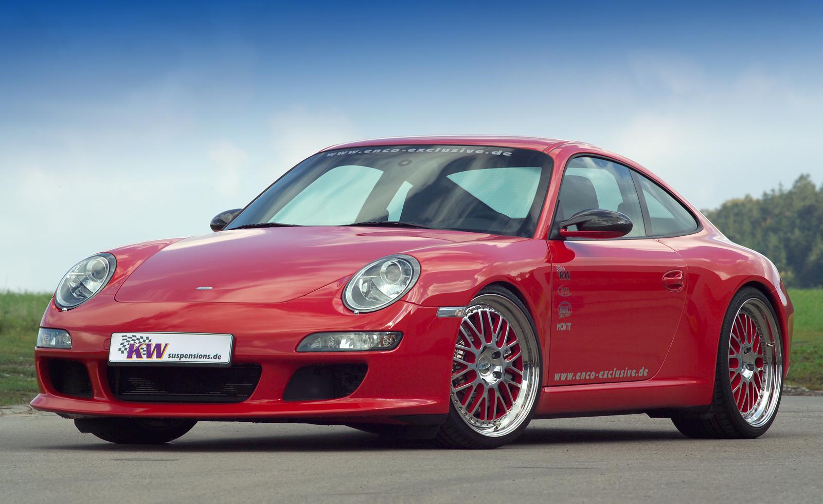 KW DDC - ECU coilovers inox PORSCHE 911 (997) 07/2004-12/2013