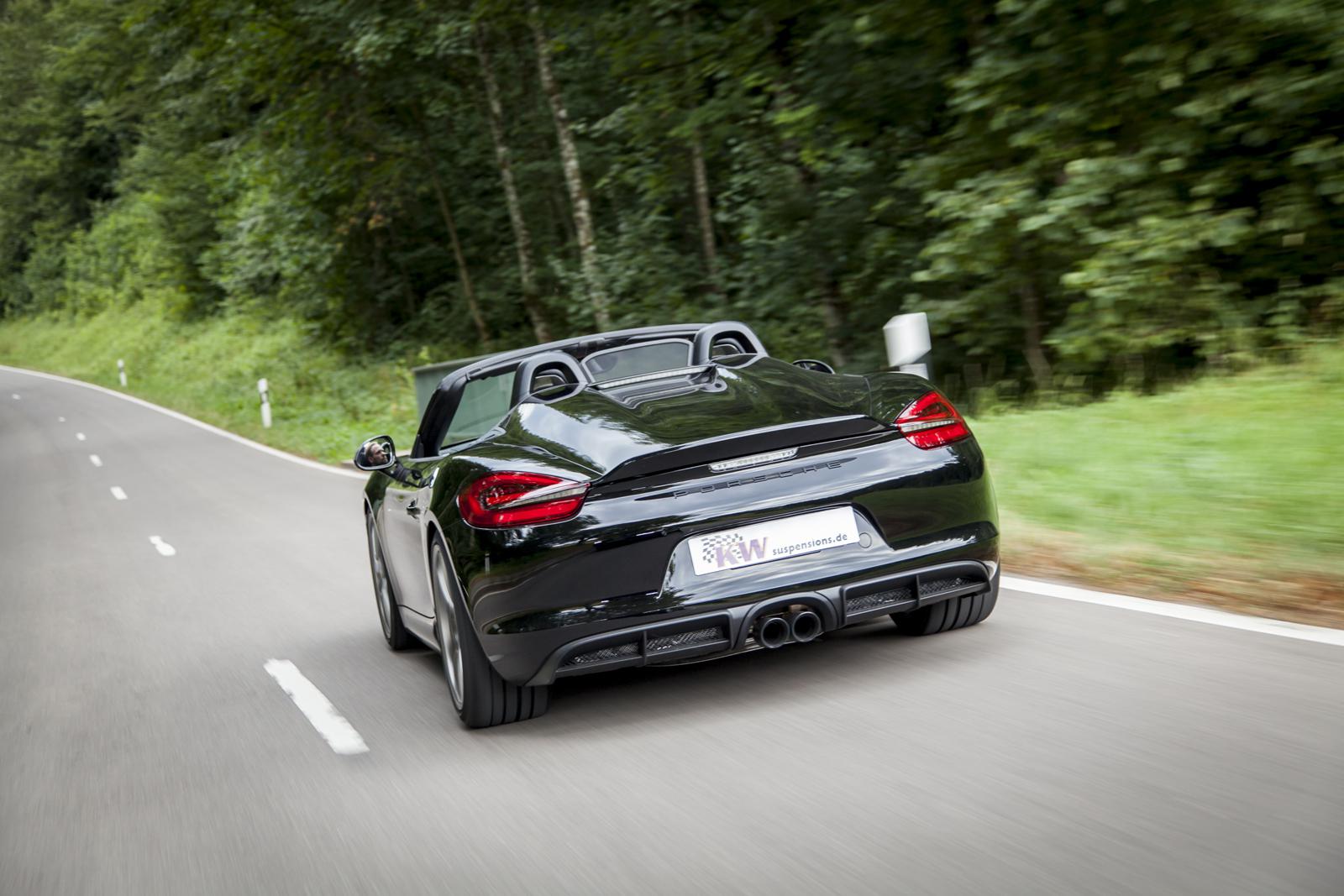 KW Coilover suspension V3 inox (incl. deactivation for electronic dampers) PORSCHE BOXSTER (981) 04/2012-