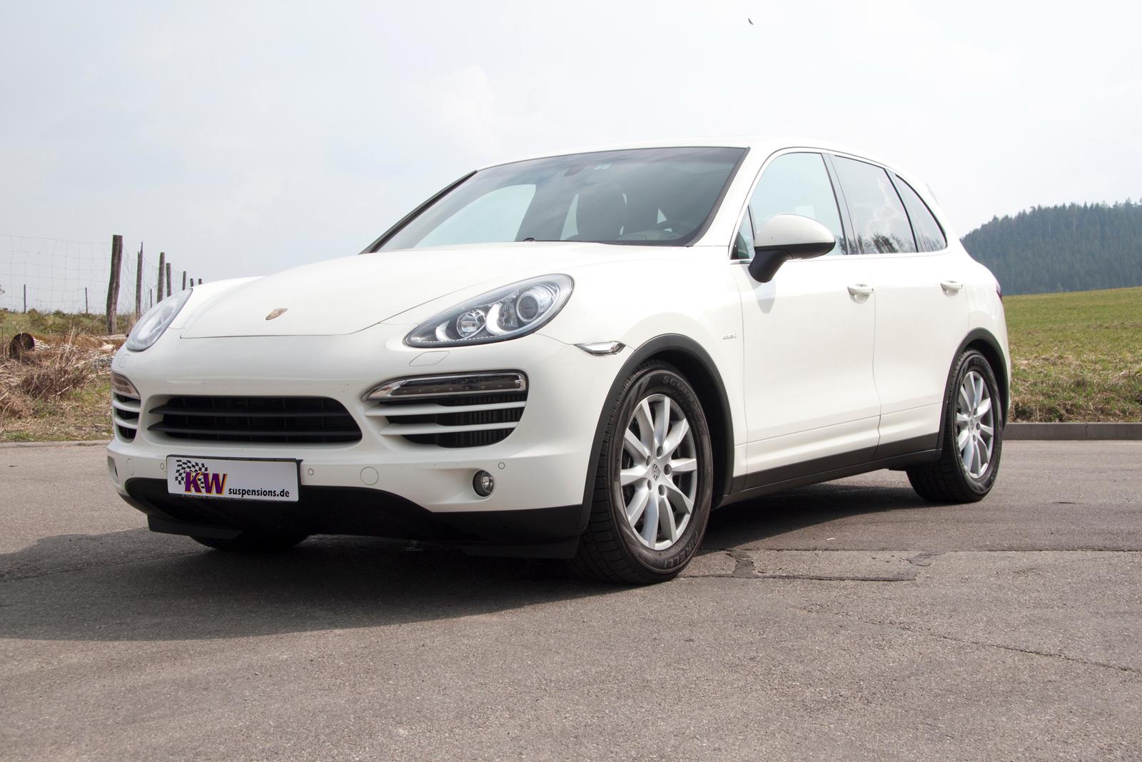 KW DDC - ECU coilovers inox PORSCHE CAYENNE (92A) 06/2010-