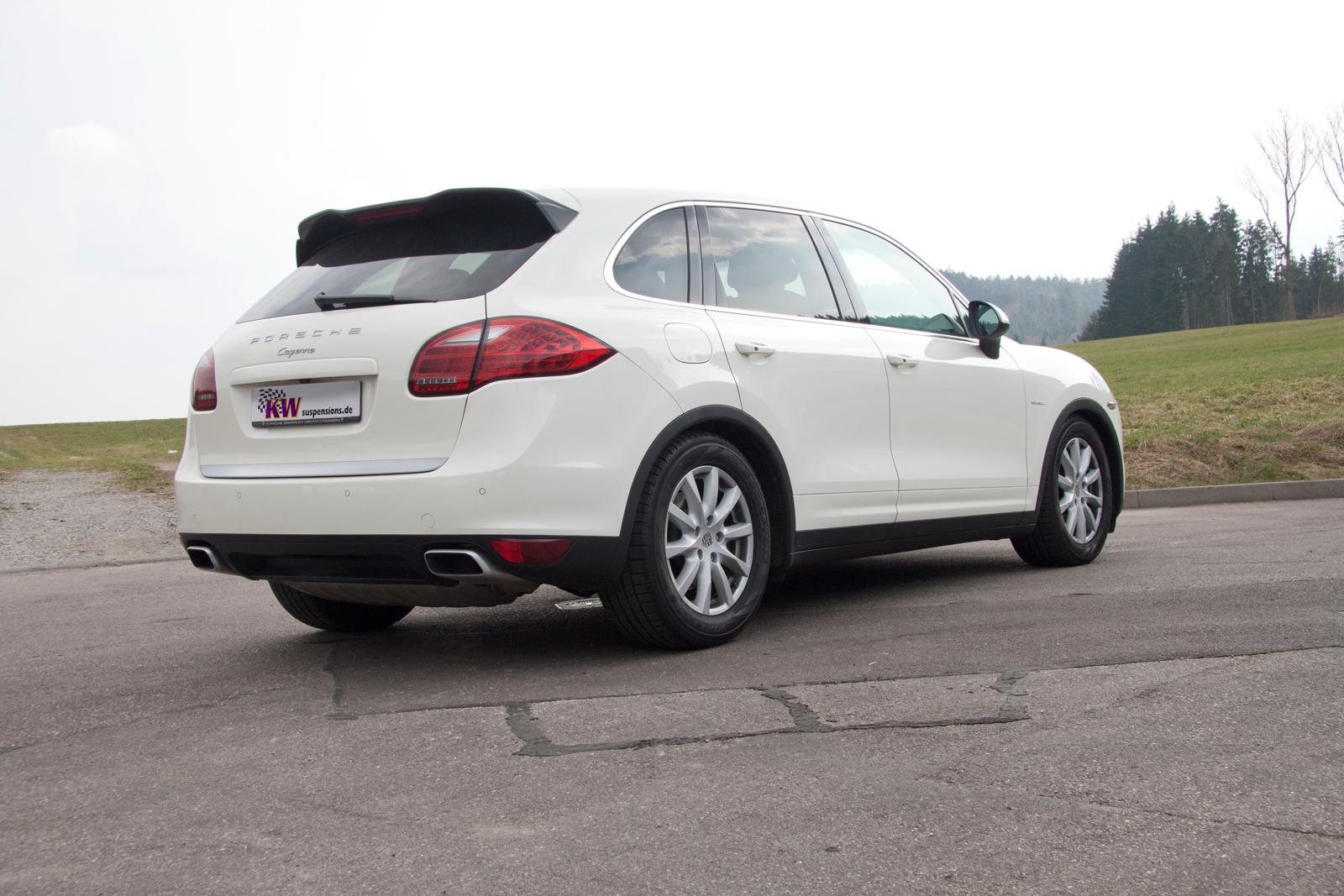 KW DDC - ECU coilovers inox PORSCHE CAYENNE (92A) 06/2010-
