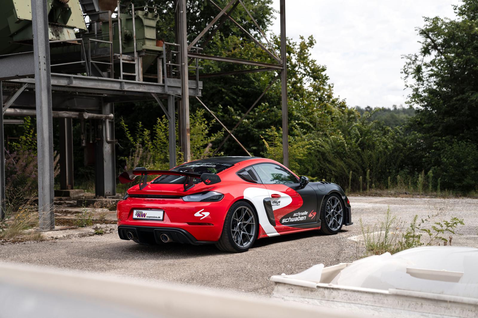 KW Coilover Suspension V4 Racing for 718 CAYMAN (982) 04/2016-