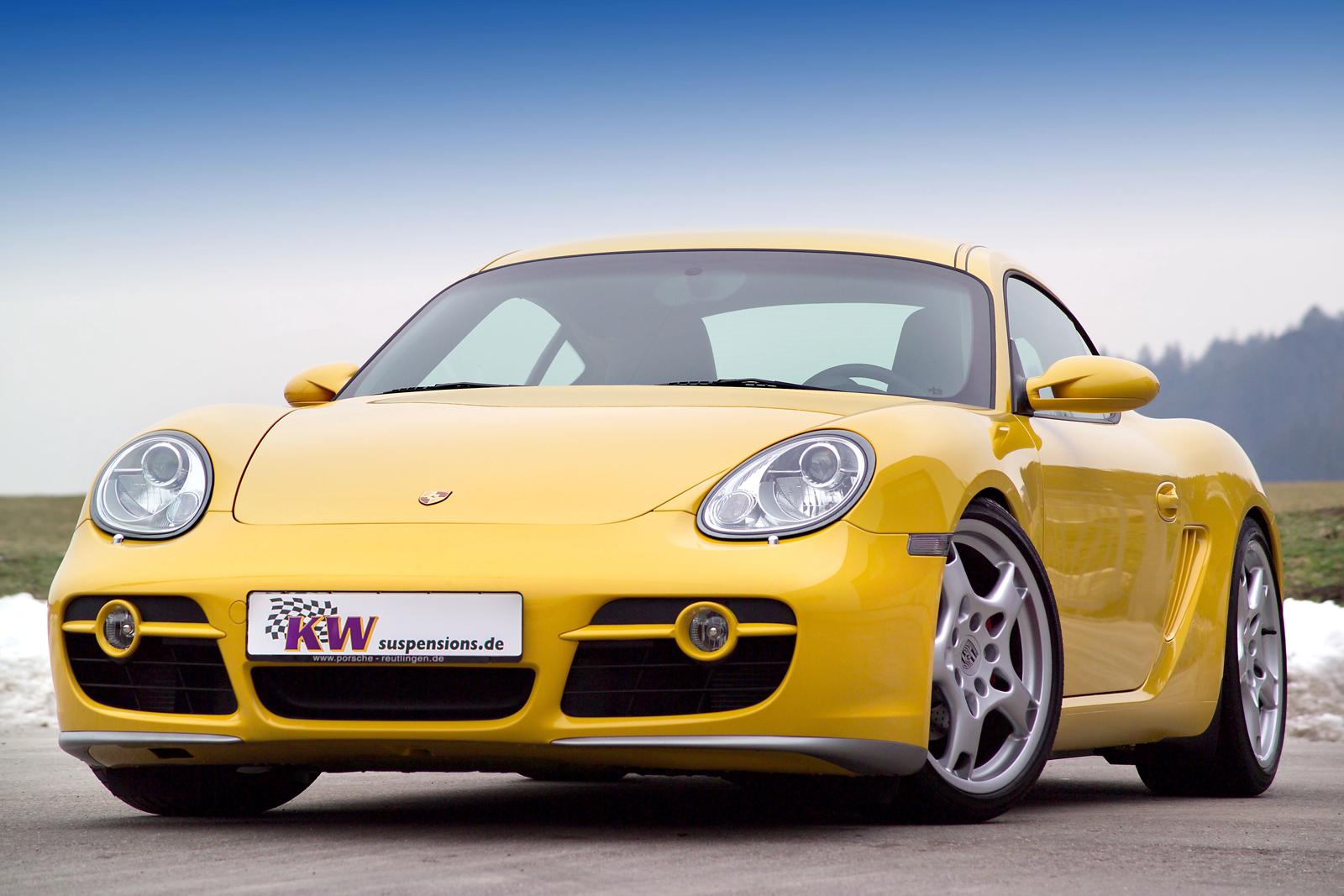 KW Coilover suspension V3 inox PORSCHE CAYMAN (987) 11/2005-12/2013