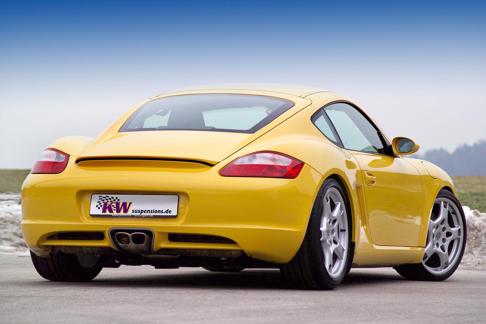 KW Coilover suspension V3 inox PORSCHE CAYMAN (987) 11/2005-12/2013