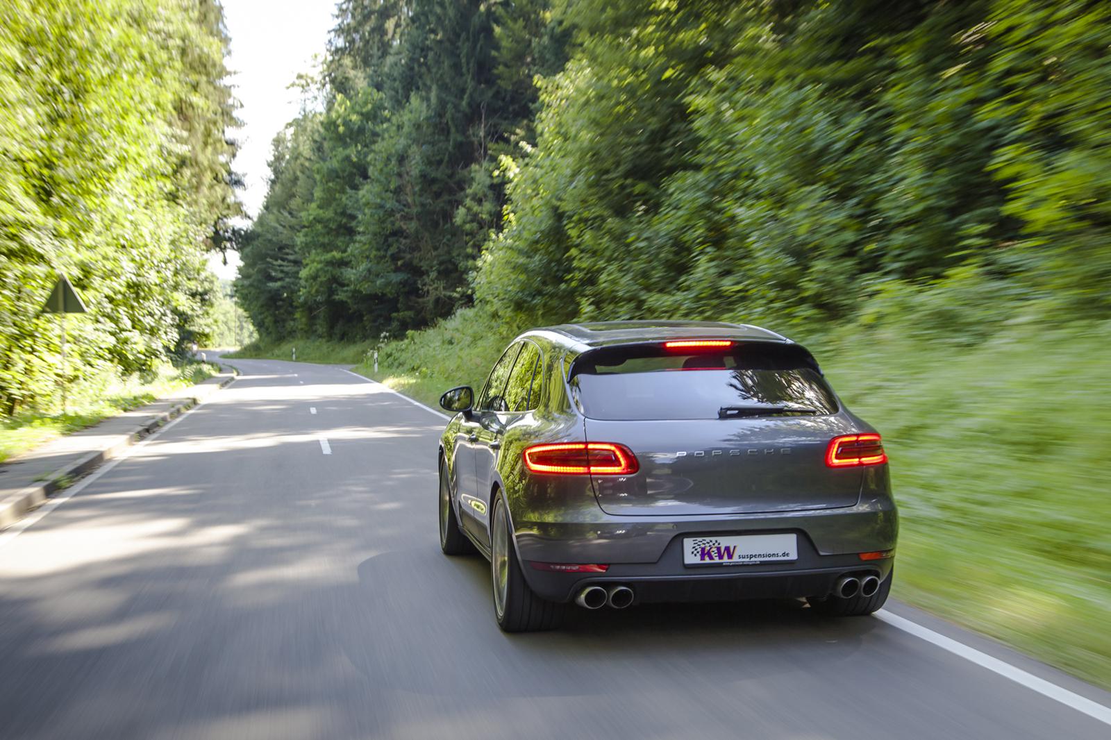 KW Coilover suspension V3 inox (incl. deactivation for electronic dampers) PORSCHE MACAN (95B) 02/2014-