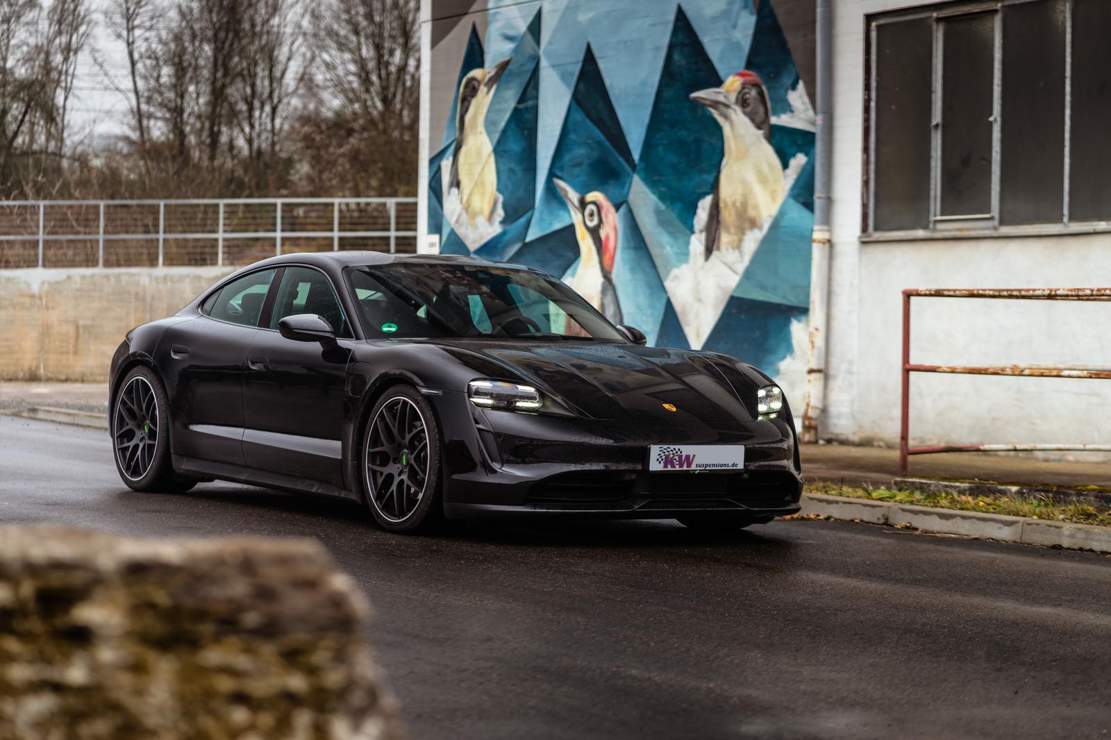 KW Coilover suspension V4 (incl. deactivation for electronic dampers) PORSCHE TAYCAN (Y1A) 05/2019-