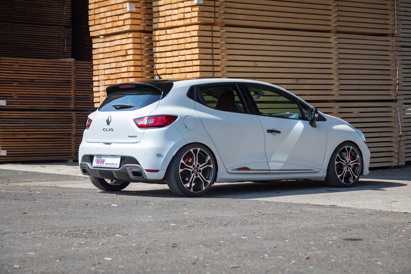 KW Coilover suspension V3 inox RENAULT CLIO IV (BH_) 11/2012-