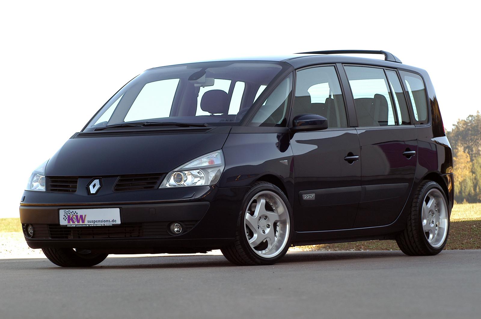 KW Coilover suspension V2 inox RENAULT ESPACE Mk IV (JK0/1_) 11/2002- (15290018)