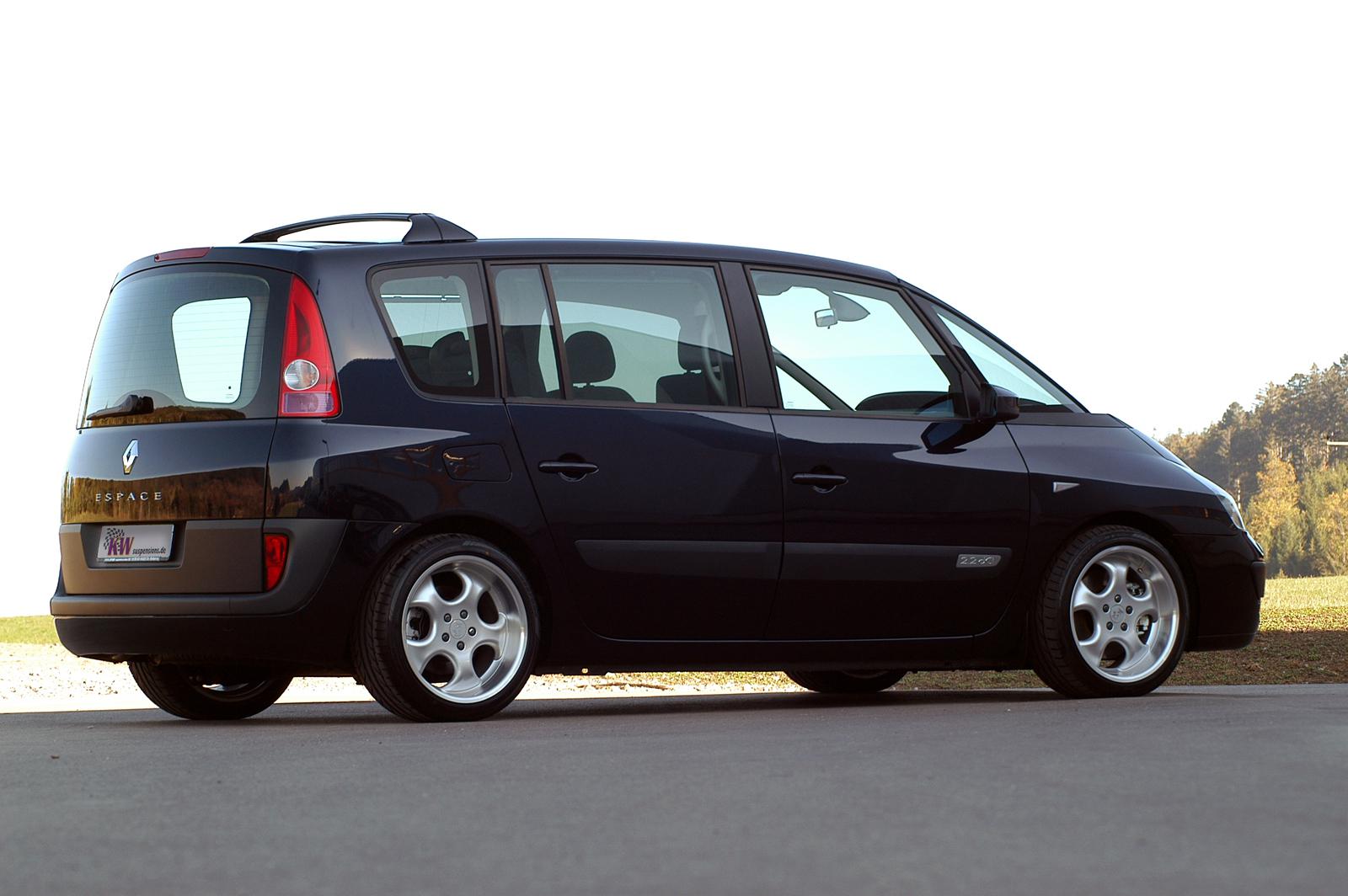 KW Coilover suspension V2 inox RENAULT ESPACE Mk IV (JK0/1_) 11/2002- (15290019)