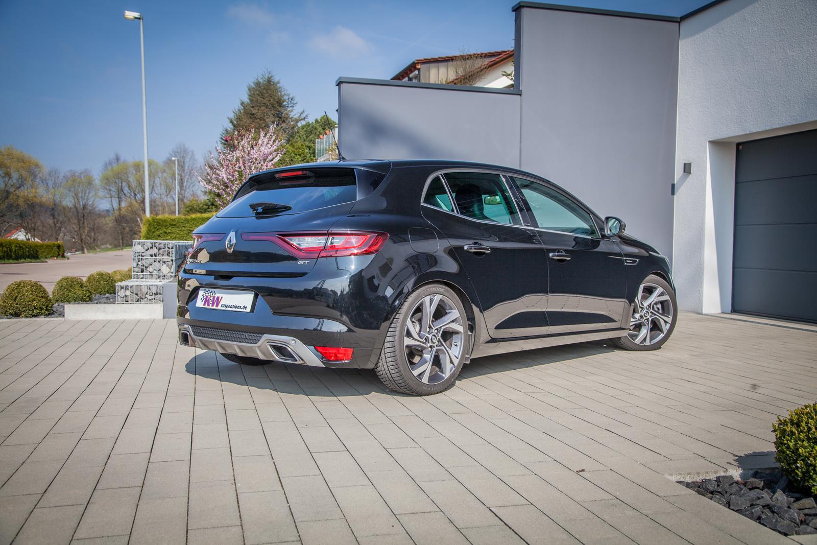 KW Coilover suspension V2 inox RENAULT MEGANE IV Hatchback (B9A/M/N_) 11/2015-