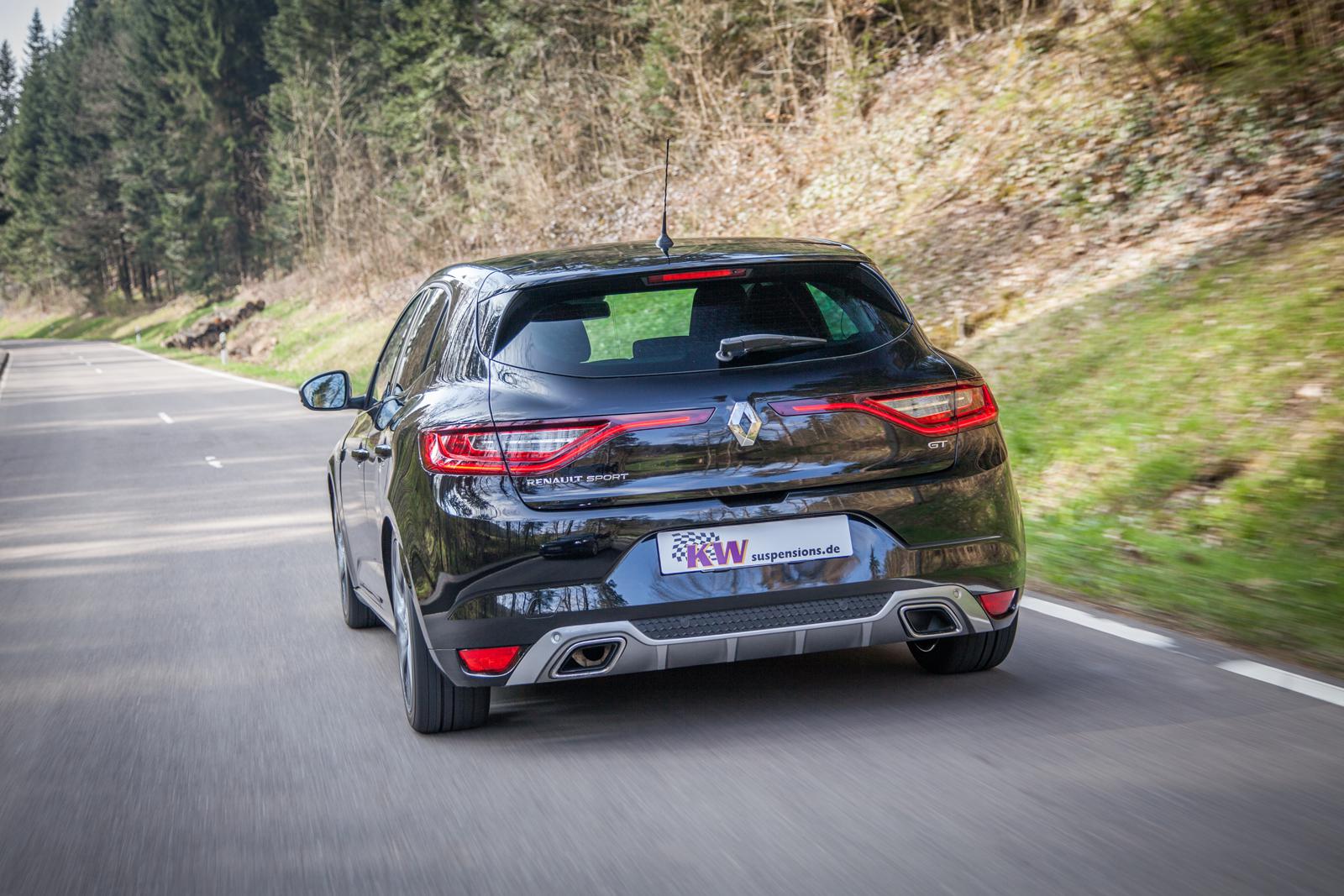 KW Coilover suspension V2 inox RENAULT MEGANE IV Hatchback (B9A/M/N_) 11/2015-