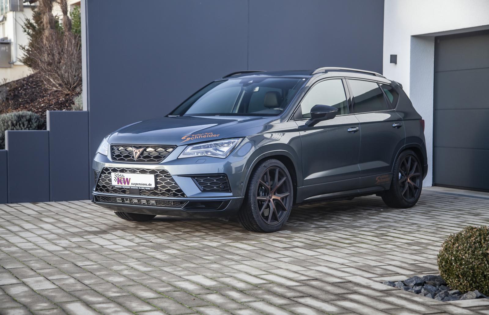 KW Coilover suspension V3 inox (incl. deactivation for electronic dampers) CUPRA ATECA (KH7) 09/2018-