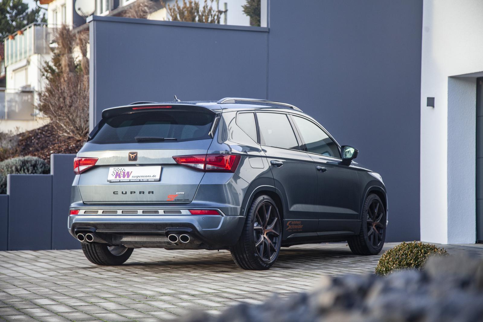 KW Coilover suspension V1 inox CUPRA ATECA (KH7) 09/2018-
