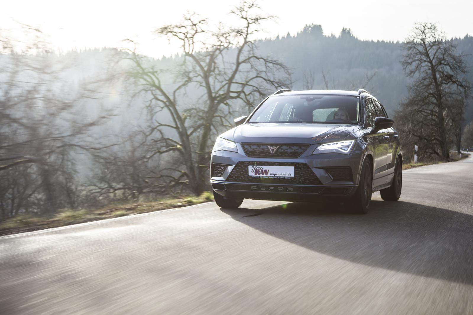 KW Coilover suspension V1 inox CUPRA ATECA (KH7) 09/2018-