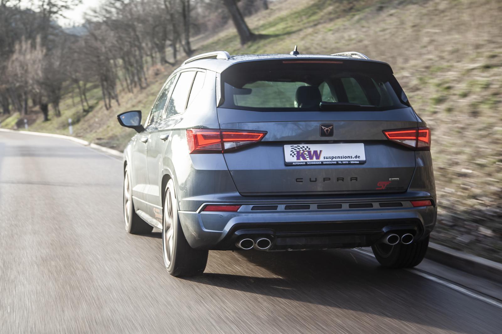 KW Coilover suspension V1 inox CUPRA ATECA (KH7) 09/2018-