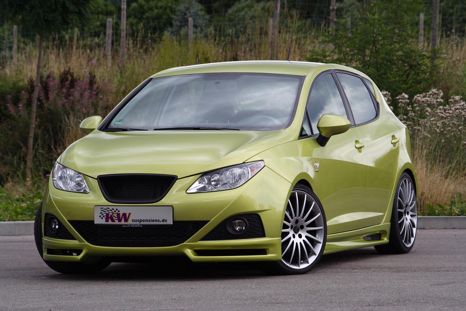 KW Coilover suspension V1 inox (incl. deactivation for electronic dampers) SEAT IBIZA Mk IV SPORTCOUPE (6J1, 6P5) 06/2008-12/2018 (102800AD)