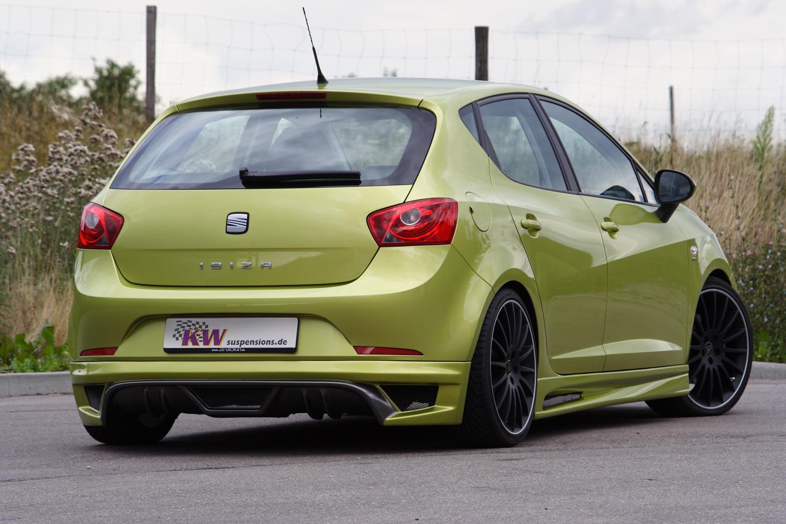 KW Coilover suspension V1 inox (incl. deactivation for electronic dampers) SEAT IBIZA Mk IV SPORTCOUPE (6J1, 6P5) 06/2008-12/2018 (102800AD)