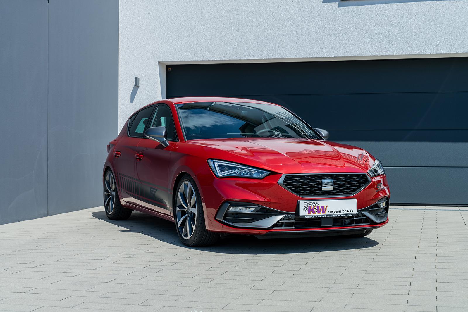 KW Coilover suspension V3 inox (incl. deactivation for electronic dampers) VW GOLF VIII (CD1) 07/2019- (35281058)