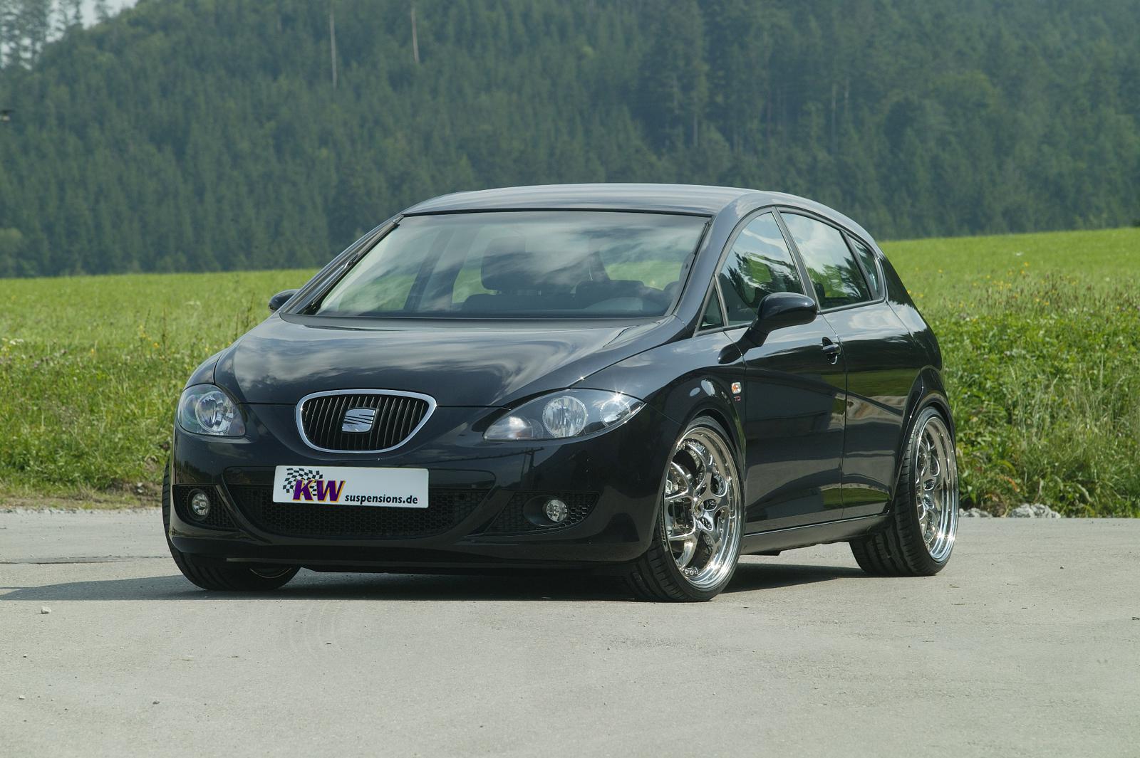 KW Coilover suspension V1 inox SEAT LEON (1P1) 05/2005-12/2013 (10281021)