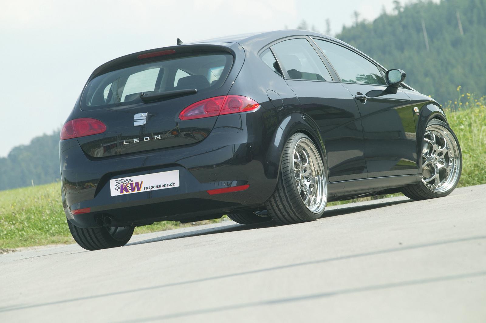 KW Coilover suspension V1 inox SEAT LEON (1P1) 05/2005-12/2013 (10281021)