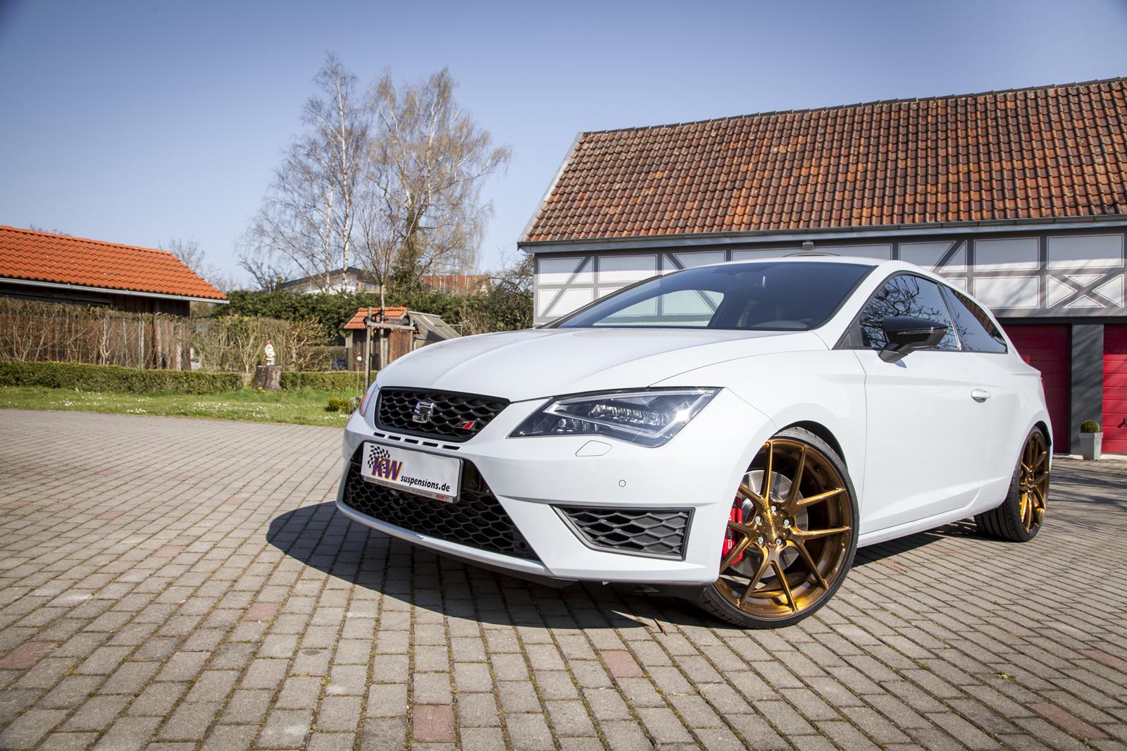 KW Coilover suspension V3 inox SEAT LEON (5F1) 09/2012- (3528000N)