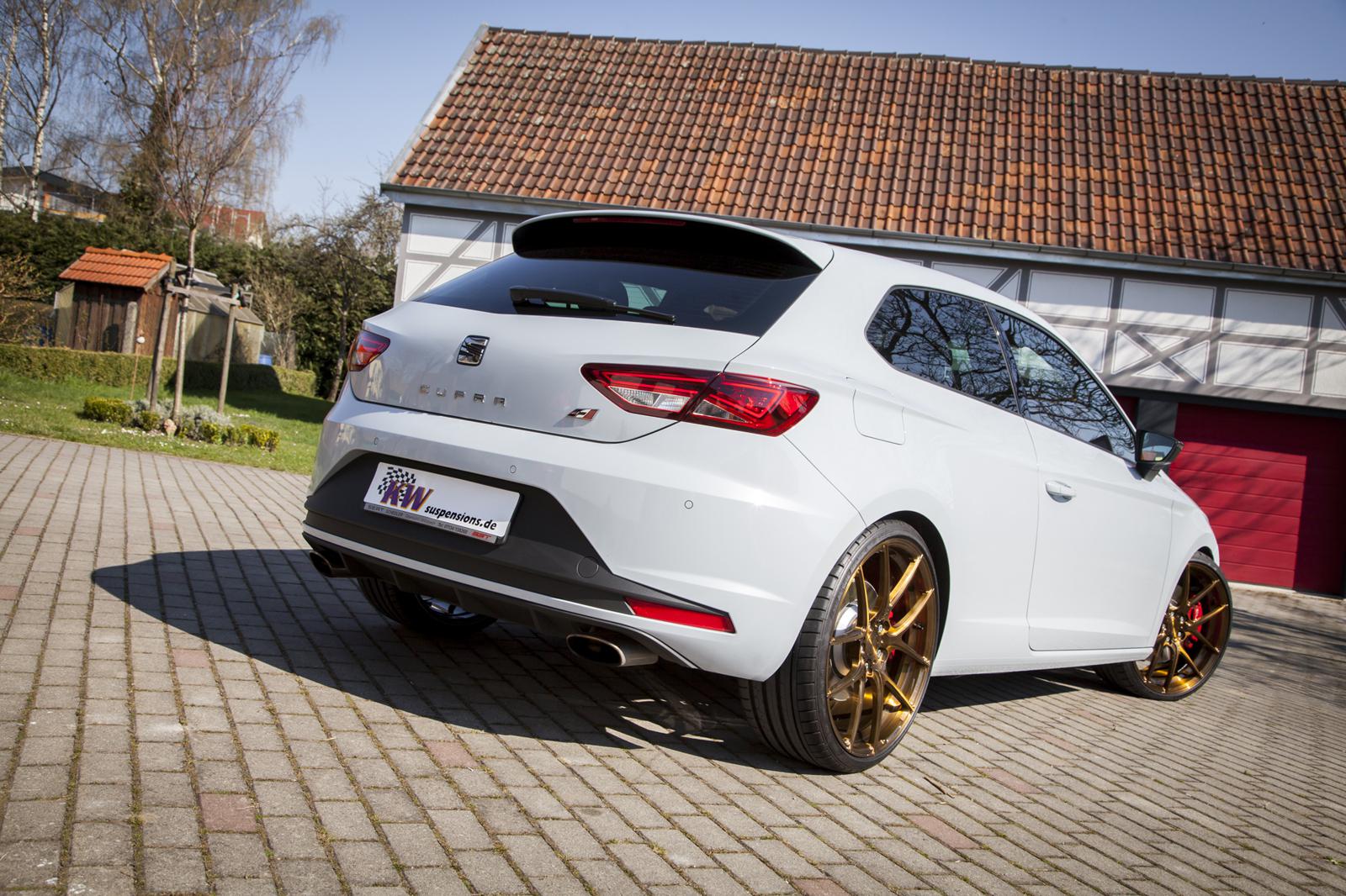 KW Coilover suspension V3 inox SEAT LEON (5F1) 09/2012- (3528000N)