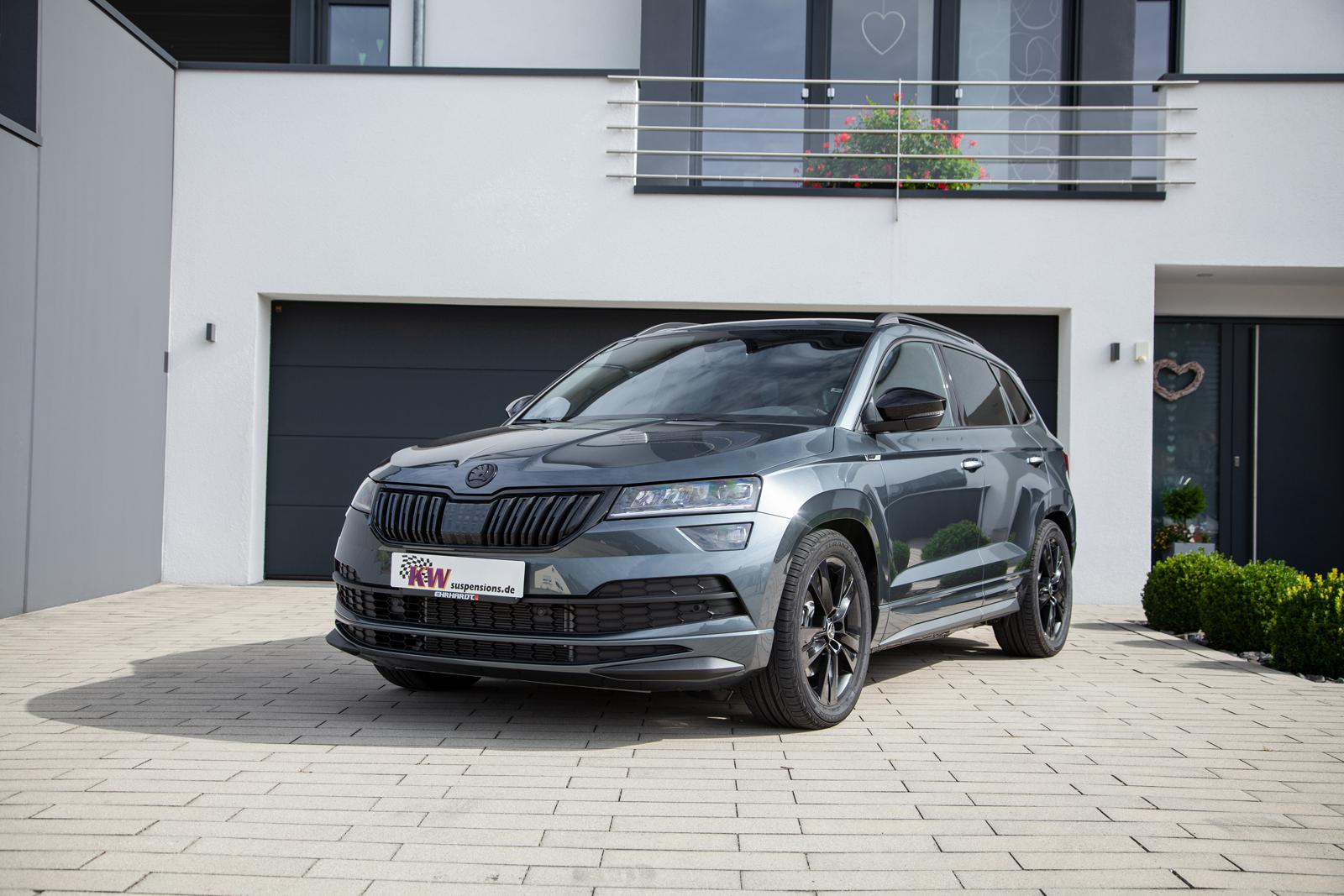 KW Coilover suspension V3 inox (incl. deactivation for electronic dampers) SEAT ATECA (KH7) 04/2016- (352800BC)