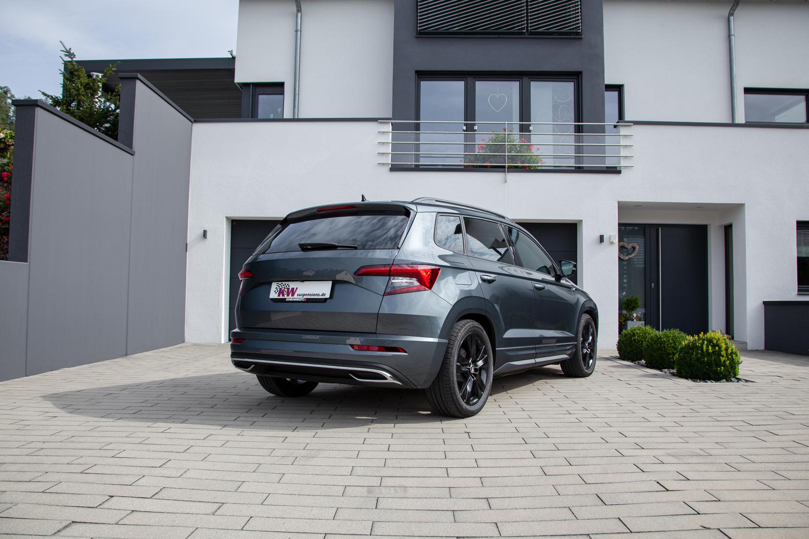 KW Coilover suspension V3 inox (incl. deactivation for electronic dampers) SEAT ATECA (KH7) 04/2016- (352800BC)