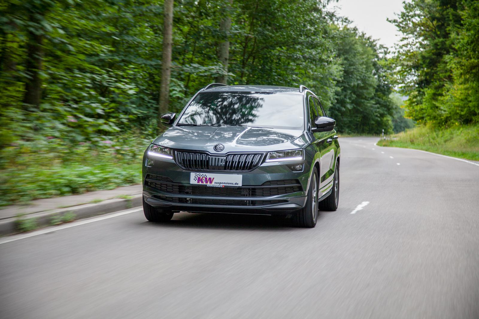 KW Coilover suspension V3 inox (incl. deactivation for electronic dampers) SEAT ATECA (KH7) 04/2016- (352800BC)