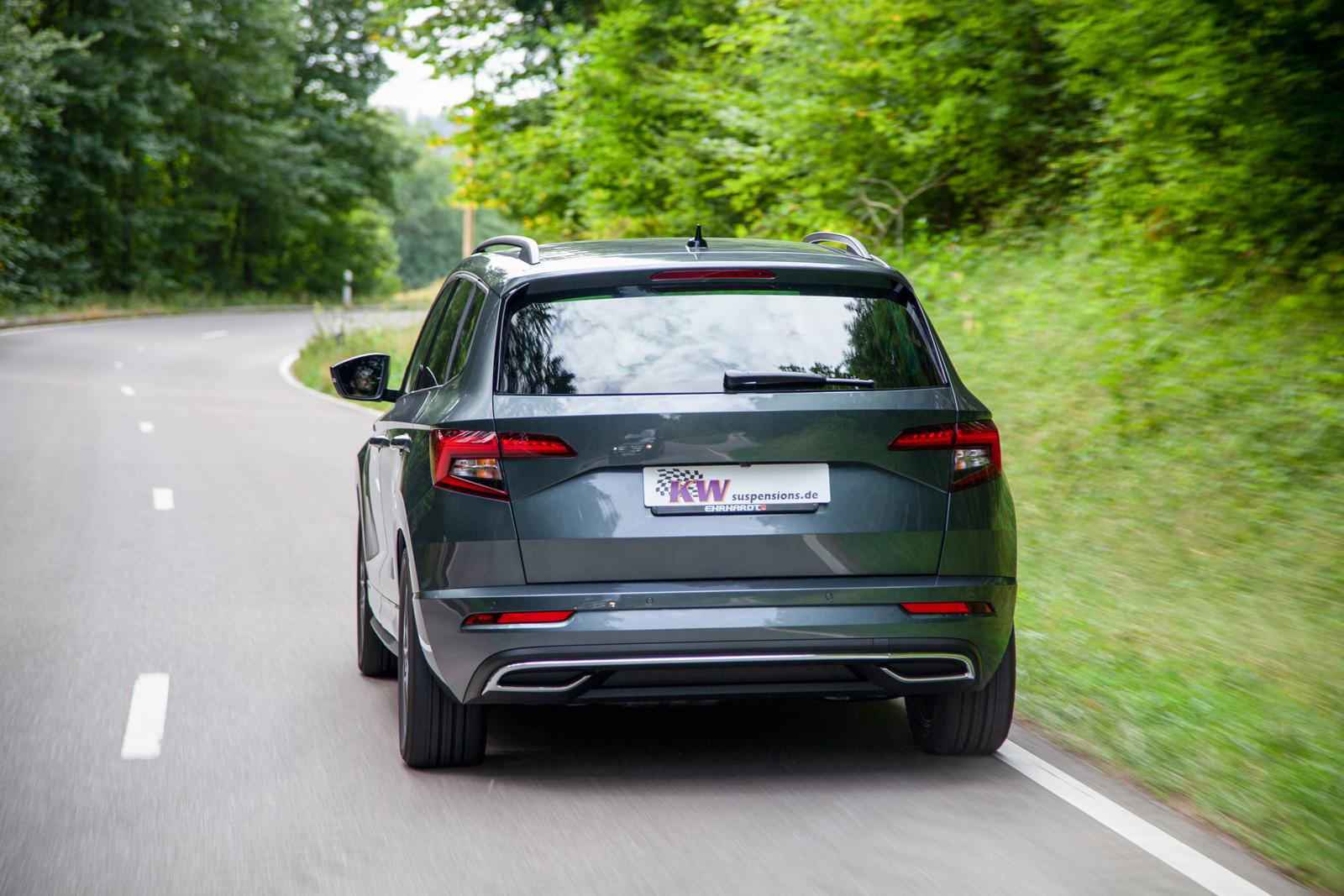 KW Coilover suspension V3 inox (incl. deactivation for electronic dampers) SEAT ATECA (KH7) 04/2016- (352800BC)