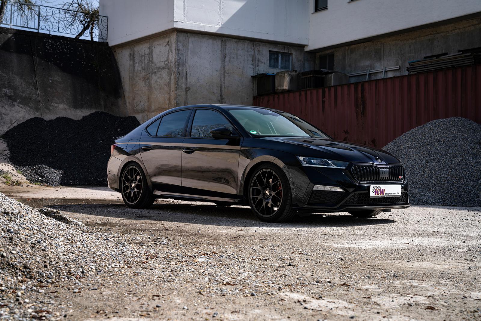 KW Coilover suspension V1 inox (incl. deactivation for electronic dampers) SKODA OCTAVIA IV Combi (NX5) 11/2019- (10282026)