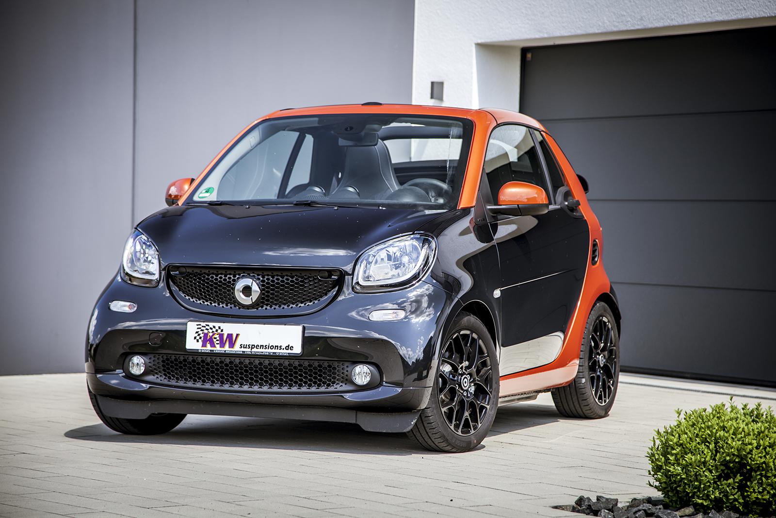 KW Coilover suspension V2 inox SMART FORFOUR Hatchback (453) 07/2014-