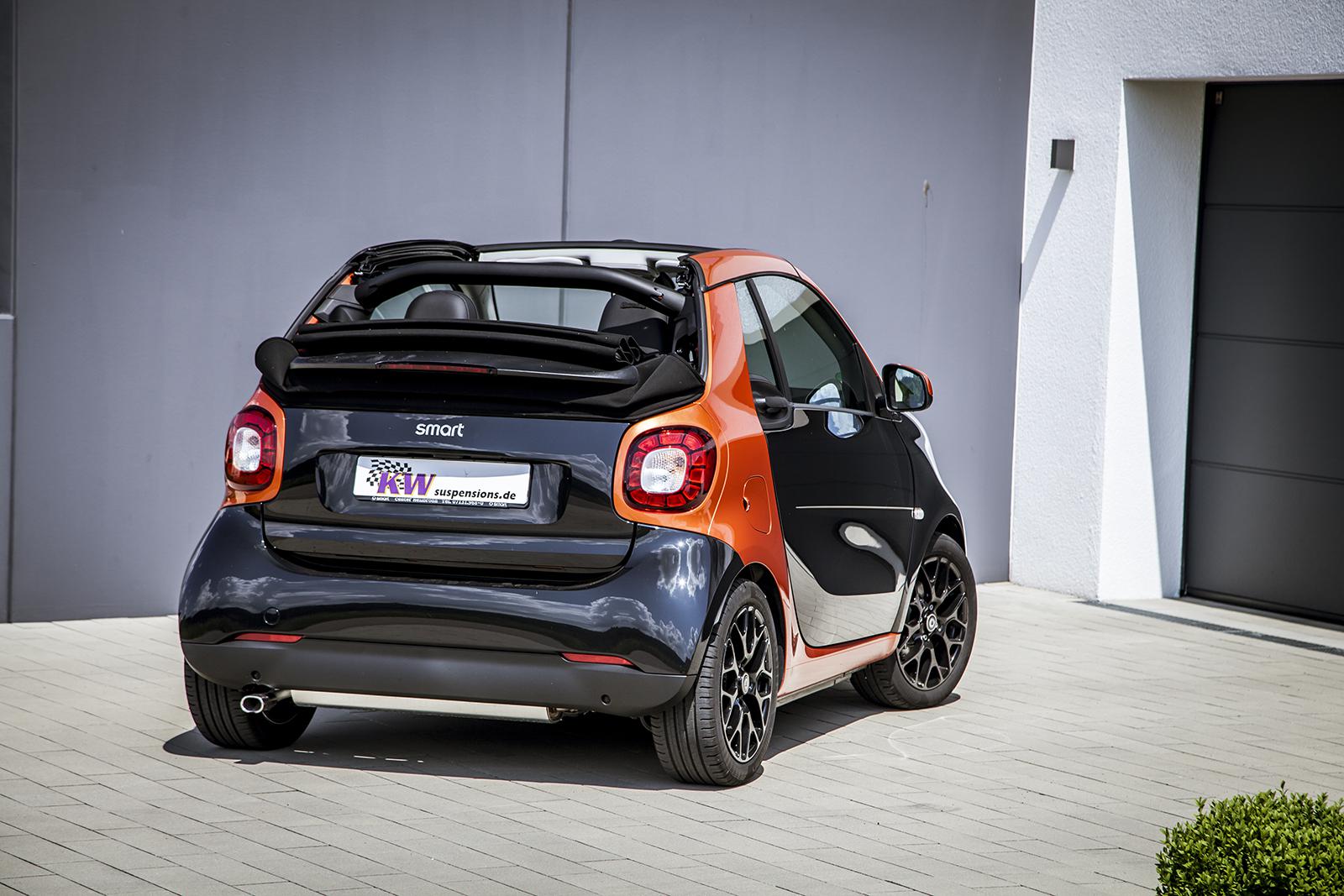 KW Coilover suspension V2 inox SMART FORFOUR Hatchback (453) 07/2014-