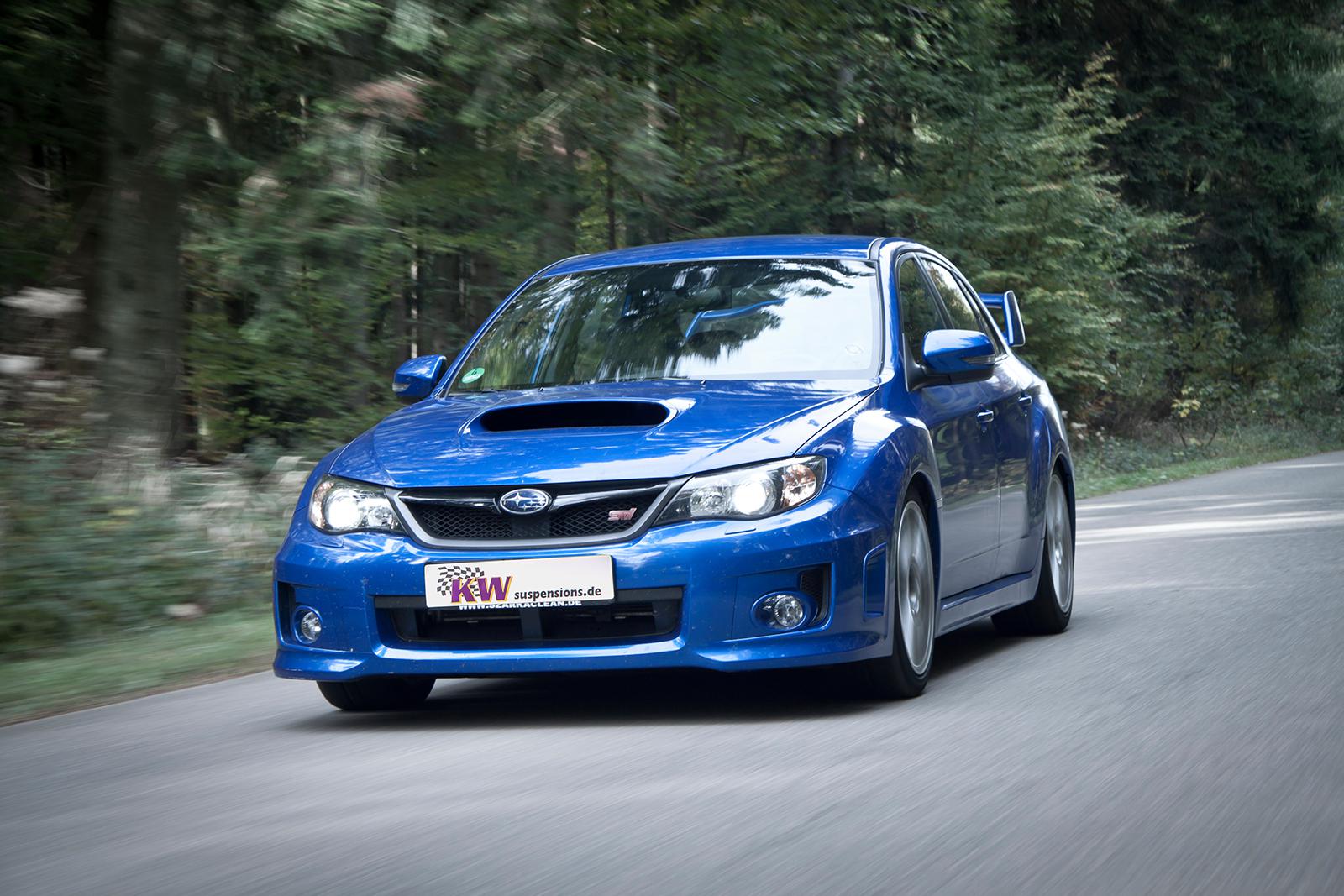 KW Coilover suspension V4 Clubsport incl. top mounts SUBARU IMPREZA Hatchback (GR, GH, G3) 03/2007-05/2014 (39745216)